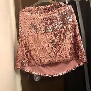 Sequin skirt